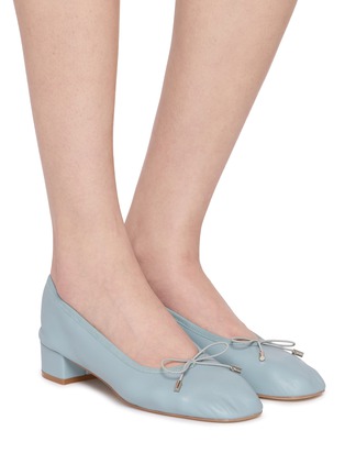 Figure View - Click To Enlarge - PEDDER RED - Skylar 33 Leather Pumps