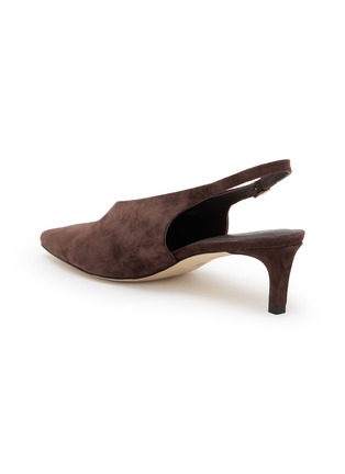  - PEDDER RED - Qiana 50 Suede Slingback Pumps