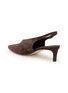  - PEDDER RED - Qiana 50 Suede Slingback Pumps