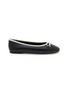Main View - Click To Enlarge - PEDDER RED - Gracie Leather Ballerina Flats