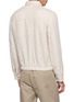 Back View - Click To Enlarge - BRUNELLO CUCINELLI - Chevron Pinstripe Jacket