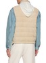  - BRUNELLO CUCINELLI - Detachable Hood Padded Suede Leather Down Vest