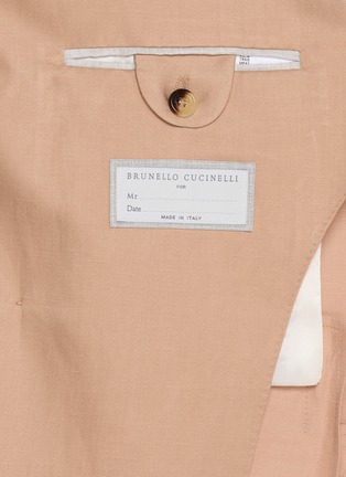  - BRUNELLO CUCINELLI - Double Breasted Peak Lapel Blazer