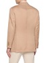 Back View - Click To Enlarge - BRUNELLO CUCINELLI - Double Breasted Peak Lapel Blazer