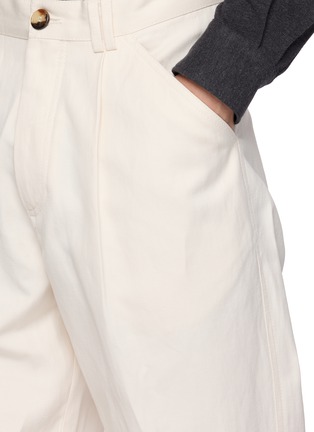  - BRUNELLO CUCINELLI - Structured Canvas Pants