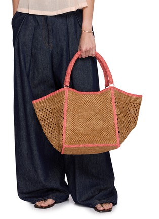 Figure View - Click To Enlarge - LIMAIA - Nivo Raffia Tote Bag
