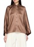 BRUNELLO CUCINELLI Long Sleeve Satin Shirt