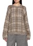 BRUNELLO CUCINELLI Sequin Chequered Knit Sweater