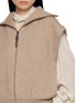  - BRUNELLO CUCINELLI - Zip Up Cap Sleeve Cardigan
