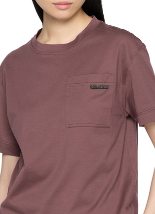  - BRUNELLO CUCINELLI - Cotton Jersey Pocket T-Shirt