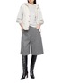 Figure View - Click To Enlarge - BRUNELLO CUCINELLI - Chequered Cashmere Sweater