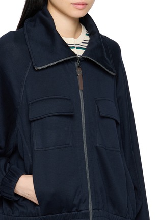  - BRUNELLO CUCINELLI - High Neck Zip Jacket