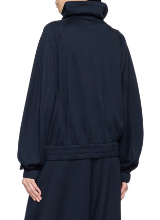 Back View - Click To Enlarge - BRUNELLO CUCINELLI - High Neck Zip Jacket