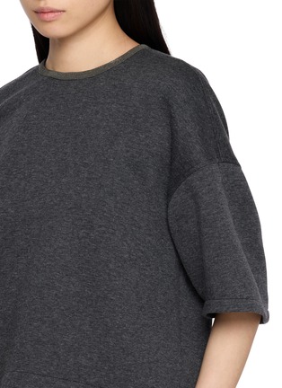  - BRUNELLO CUCINELLI - Beaded Trim Compact Soft Jersey Sweatshirt
