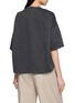 Back View - Click To Enlarge - BRUNELLO CUCINELLI - Beaded Trim Compact Soft Jersey Sweatshirt