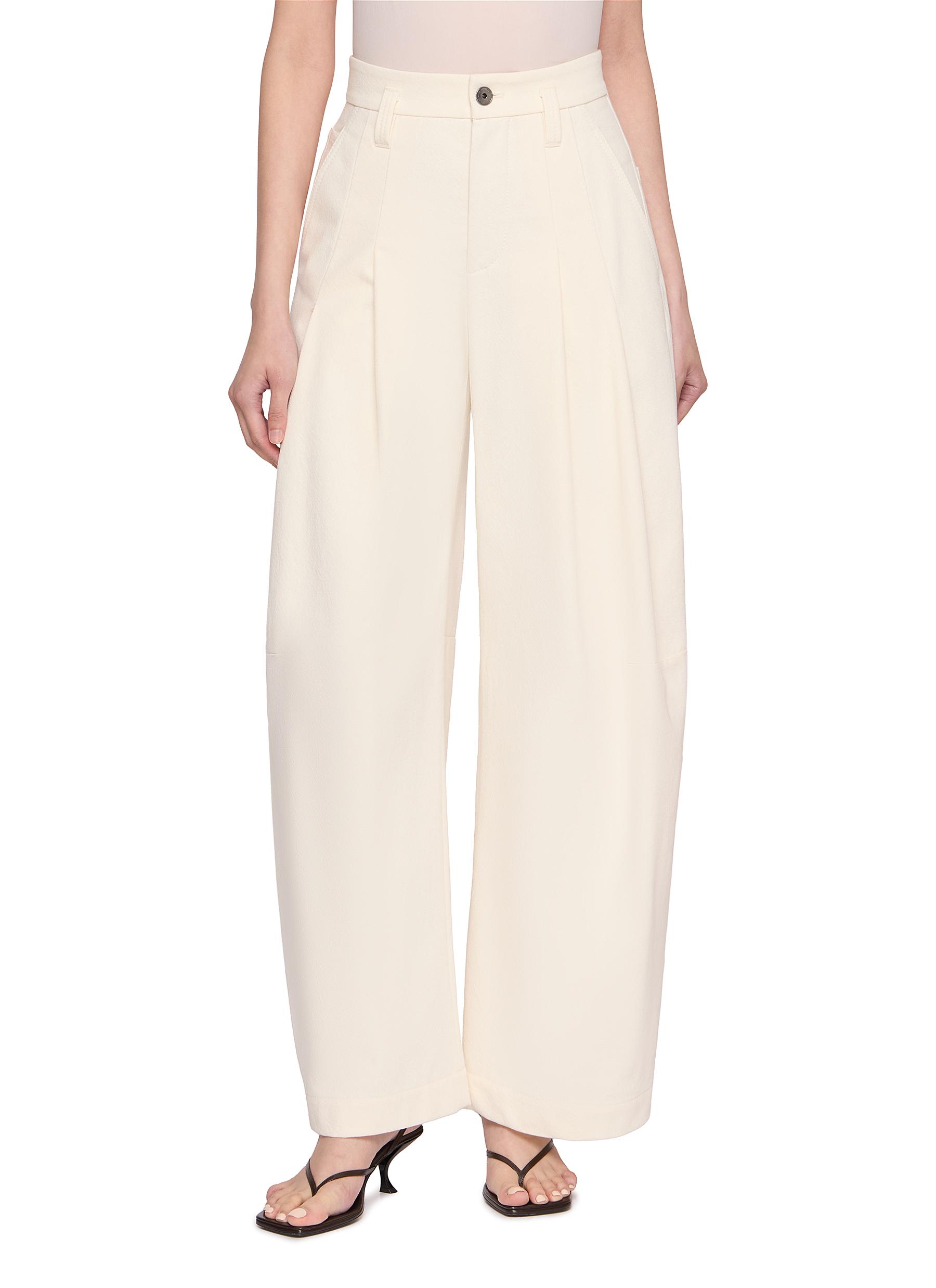 BRUNELLO CUCINELLI | Pleated Wide Leg Pants | Women | Lane Crawford
