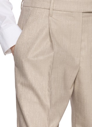  - BRUNELLO CUCINELLI - Wide Leg Sparkling Pants
