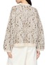 Back View - Click To Enlarge - BRUNELLO CUCINELLI - Leopard Print Fuzzy Knit Sweater