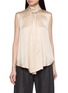 BRUNELLO CUCINELLI Sleeveless Crystal Bar High Neck Top