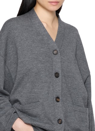  - BRUNELLO CUCINELLI - V-Neck Cashmere Stretch Knit Cardigan