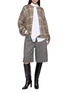 Figure View - Click To Enlarge - BRUNELLO CUCINELLI - Double Faced Bermuda Shorts