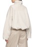 Back View - Click To Enlarge - BRUNELLO CUCINELLI - High Neck Fluid Wool Double Jacket