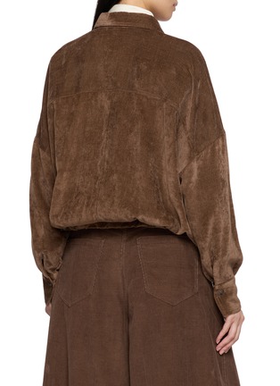 Back View - Click To Enlarge - BRUNELLO CUCINELLI - Long Sleeve Patch Pocket Shirt