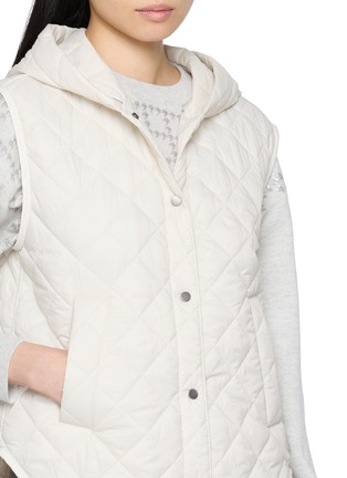  - BRUNELLO CUCINELLI - Hooded Quilted Puffer Gilet
