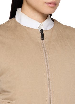 Detail View - Click To Enlarge - BRUNELLO CUCINELLI - Reversible Zip Vest