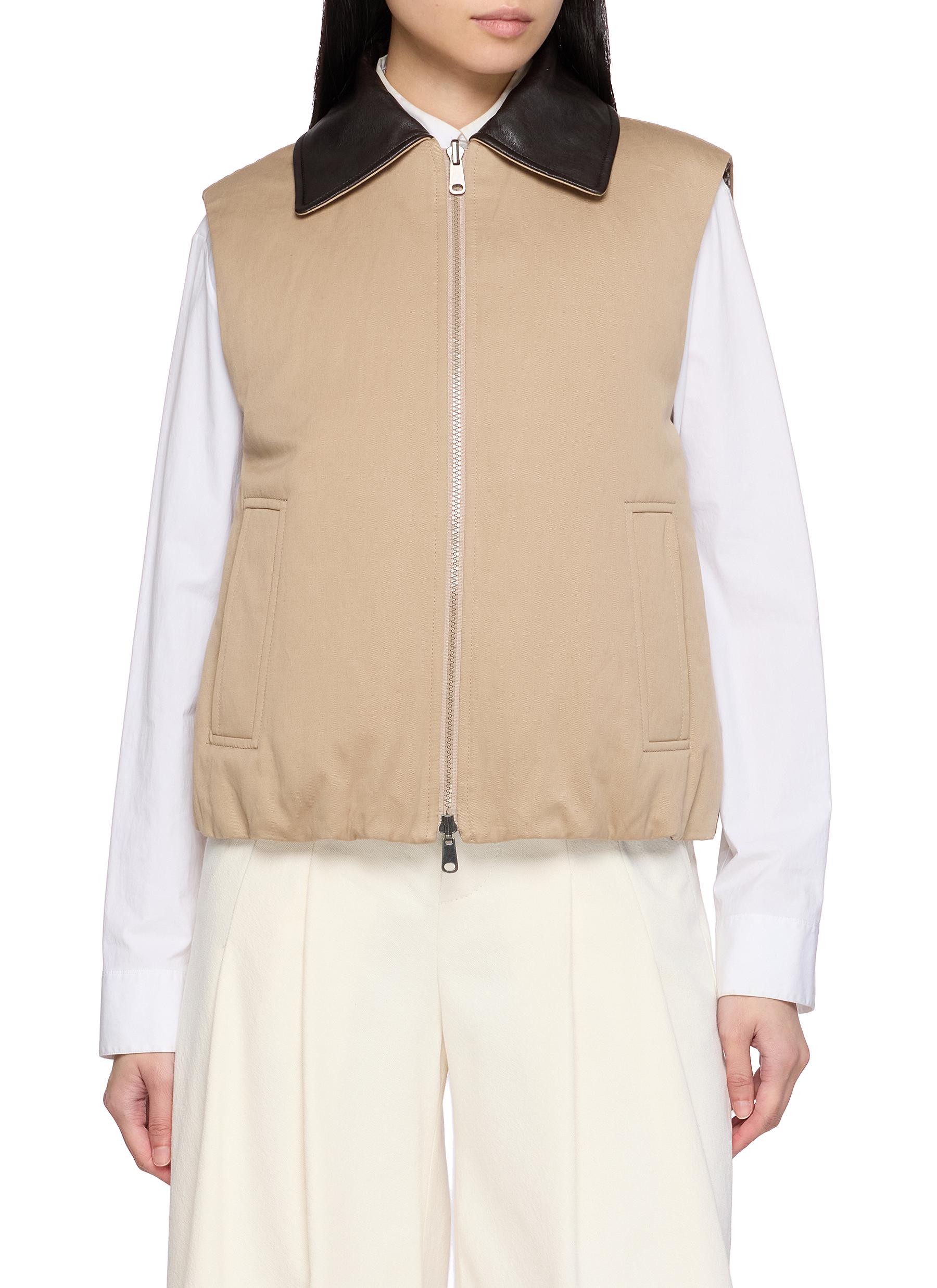 BRUNELLO CUCINELLI | Reversible Zip Vest | Women | Lane Crawford
