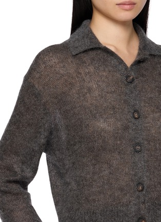  - BRUNELLO CUCINELLI - Sparkling Mohair Wool Knit Cardigan