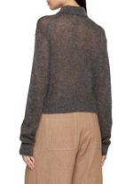 BRUNELLO CUCINELLI | Sparkling Mohair Wool Knit Cardigan | Women