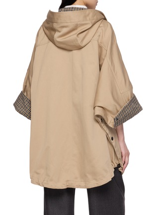 Back View - Click To Enlarge - BRUNELLO CUCINELLI - Hooded Trench Coat