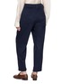 Back View - Click To Enlarge - BRUNELLO CUCINELLI - Elasticated Waist Tapered Wool Suiting Pants