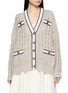 BRUNELLO CUCINELLI Sequin Open Knit Cardigan