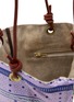 Detail View - Click To Enlarge - MANIPURI - Small Reversible Print Tote Bag