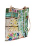 Detail View - Click To Enlarge - MANIPURI - Large Reversible Print Tote Bag