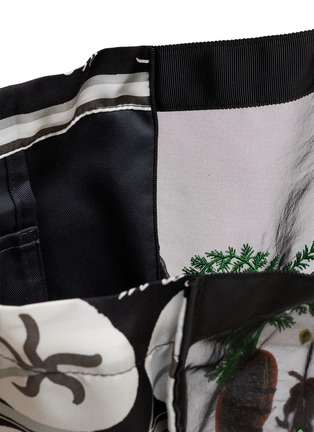 Detail View - Click To Enlarge - MANIPURI - Large Print Organza Silk Tote Bag