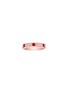 LC COLLECTION JEWELLERY 18K Rose Gold Diamond Ruby Ring — US 7