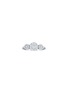 LC COLLECTION JEWELLERY 18K White Gold Diamond Ring — US 7