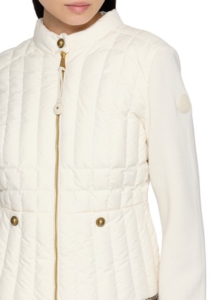  - MONCLER - Padded Wool Cardigan Jacket