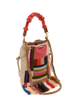 Detail View - Click To Enlarge - GUANABANA - Zoe Macrame Handle Crossbody Bag