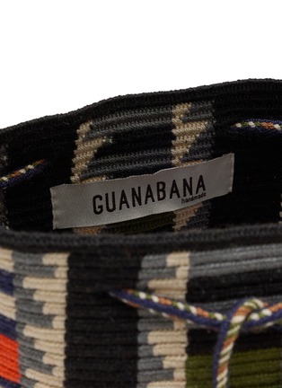 Detail View - Click To Enlarge - GUANABANA - Macrame Handle Crossbody Bag