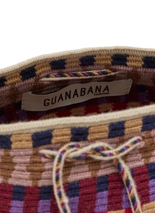 Detail View - Click To Enlarge - GUANABANA - Macrame Handle Crossbody Bag