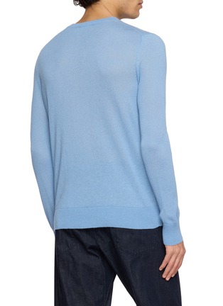 Back View - Click To Enlarge - PIACENZA 1733 - Crewneck Silk Cashmere Sweater