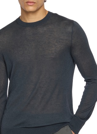  - PIACENZA 1733 - Crewneck Silk Cashmere Knit Sweater