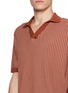  - PIACENZA 1733 - Sailor Ribbed Knit Cotton Polo Shirt