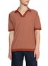 PIACENZA 1733 Sailor Ribbed Knit Cotton Polo Shirt