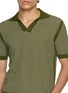  - PIACENZA 1733 - Sailor Ribbed Knit Sailor Polo Shirt