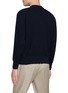 Back View - Click To Enlarge - PIACENZA 1733 - Textured Zip-Up Cotton Cardigan